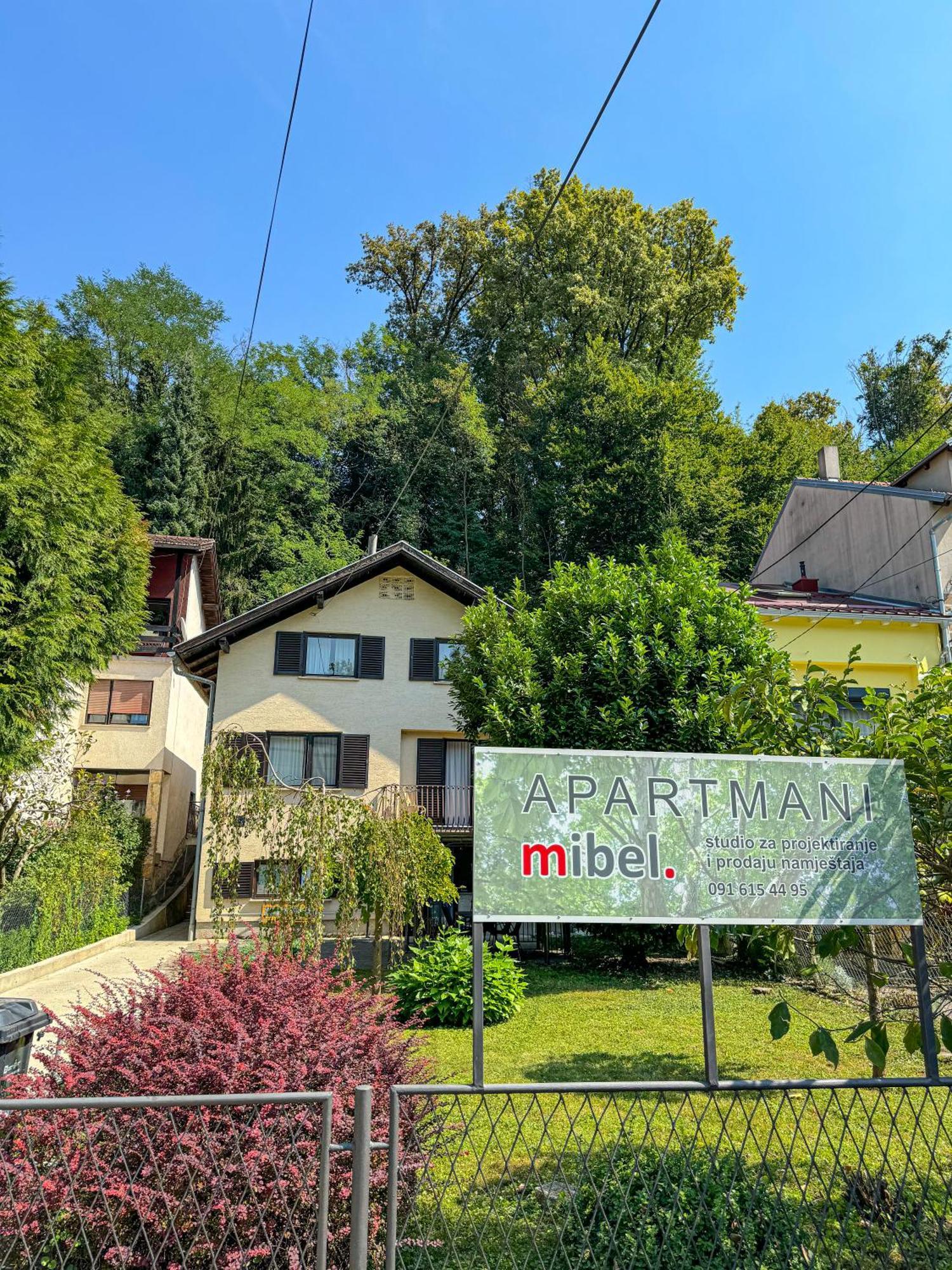 Apartman Mibel Загреб Екстер'єр фото